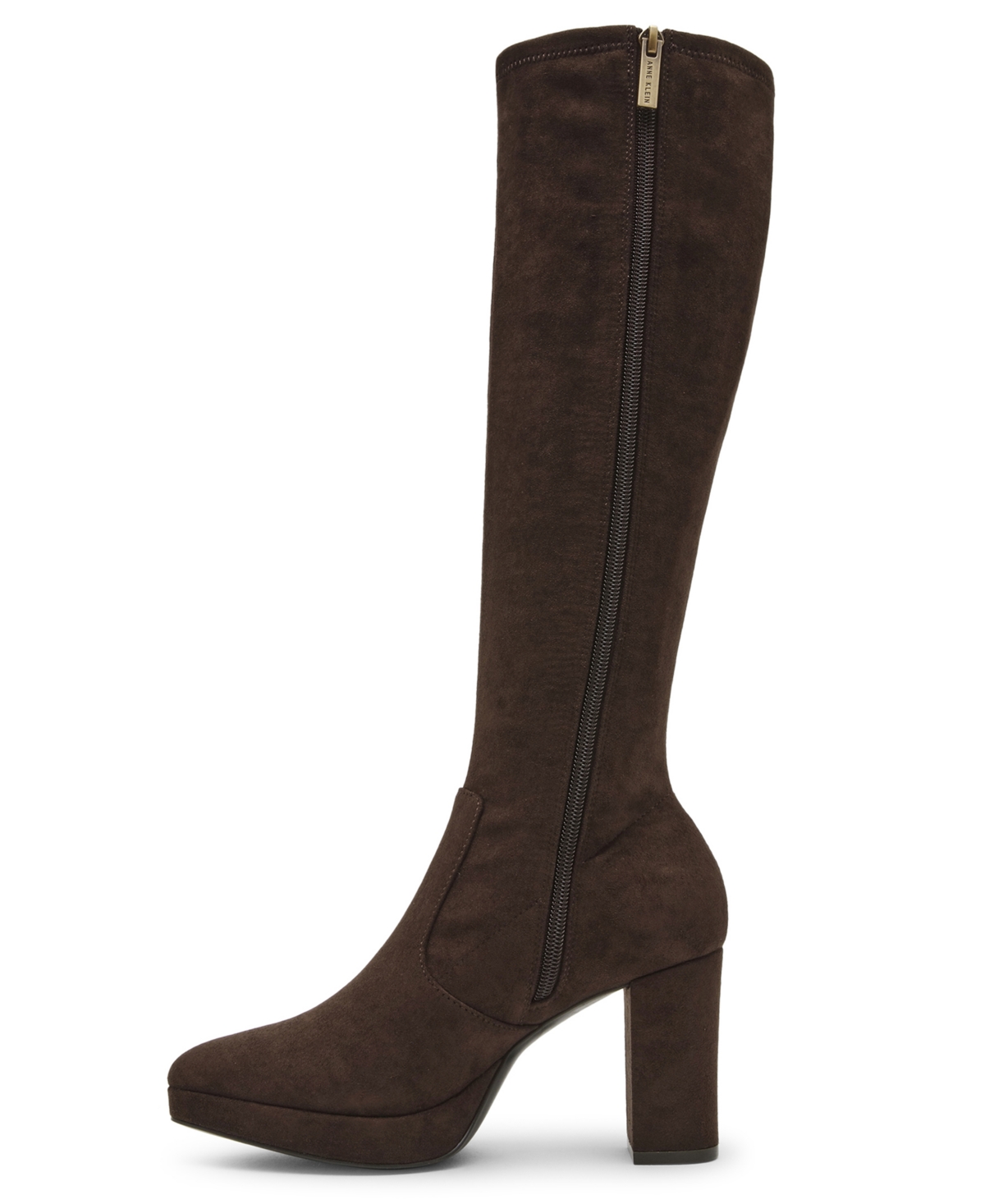 Anne Klein Women's Journey Block Heel Knee High Dress Boots