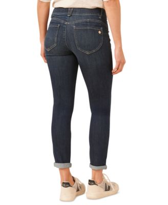 Petite "Ab"solution Ankle-Skimming Cuffed Jeans