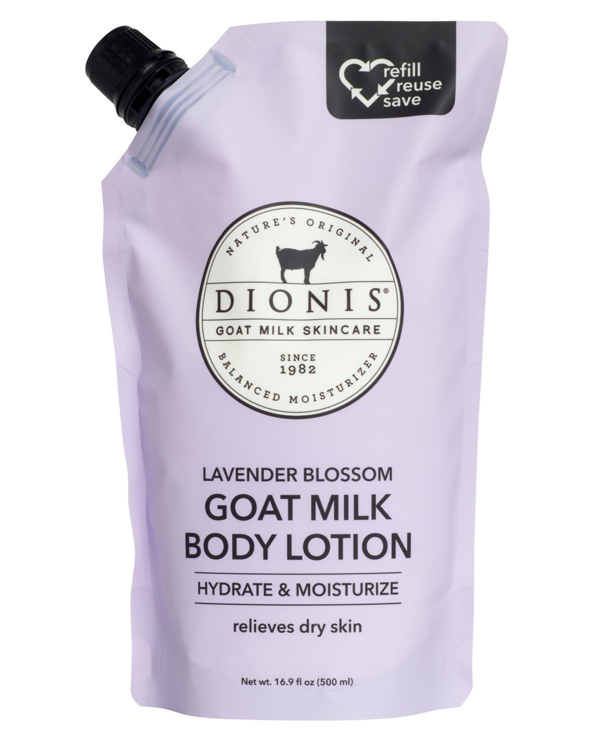 Lavender Blossom Goat Milk Body Lotion Refill Pouch 16.9 fl oz