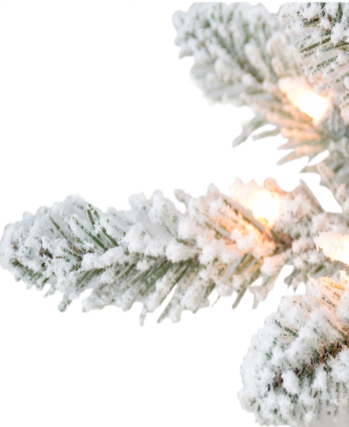 Puleo Pre-lit Artificial Fir Tree 7.5 Ft In Green