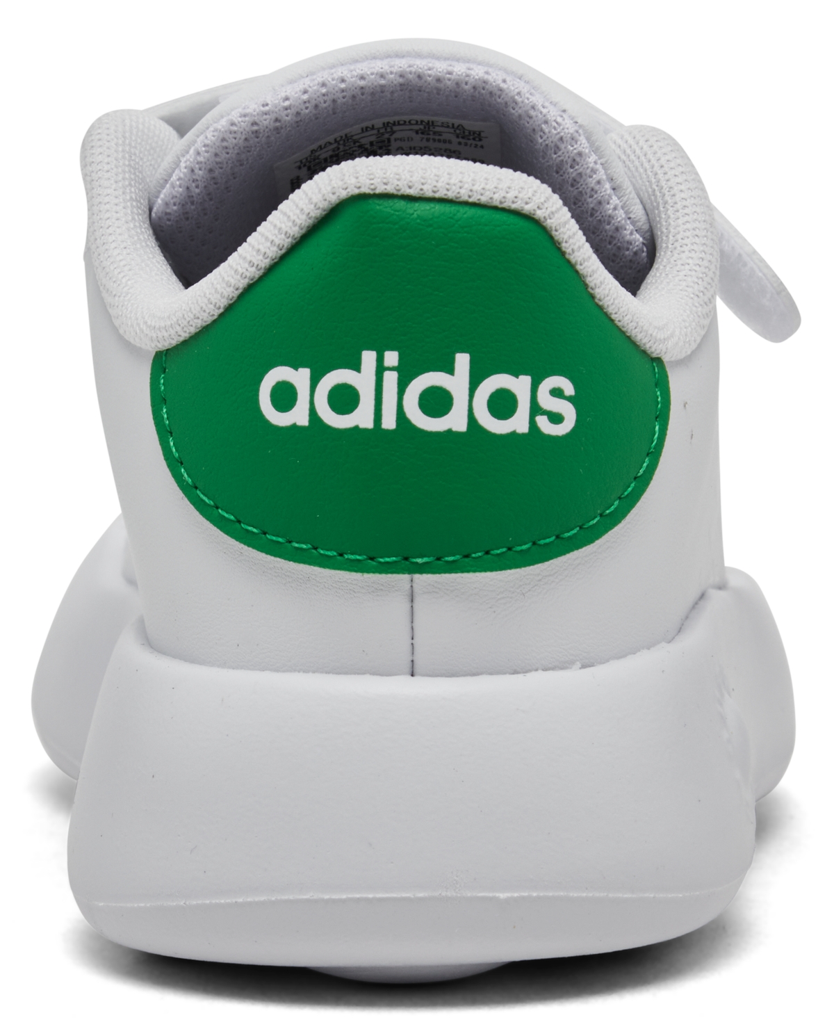 Adidas Toddler Kids Advantage Base 2.0 Fastening Strap Casual Sneakers from Finish Line -Green