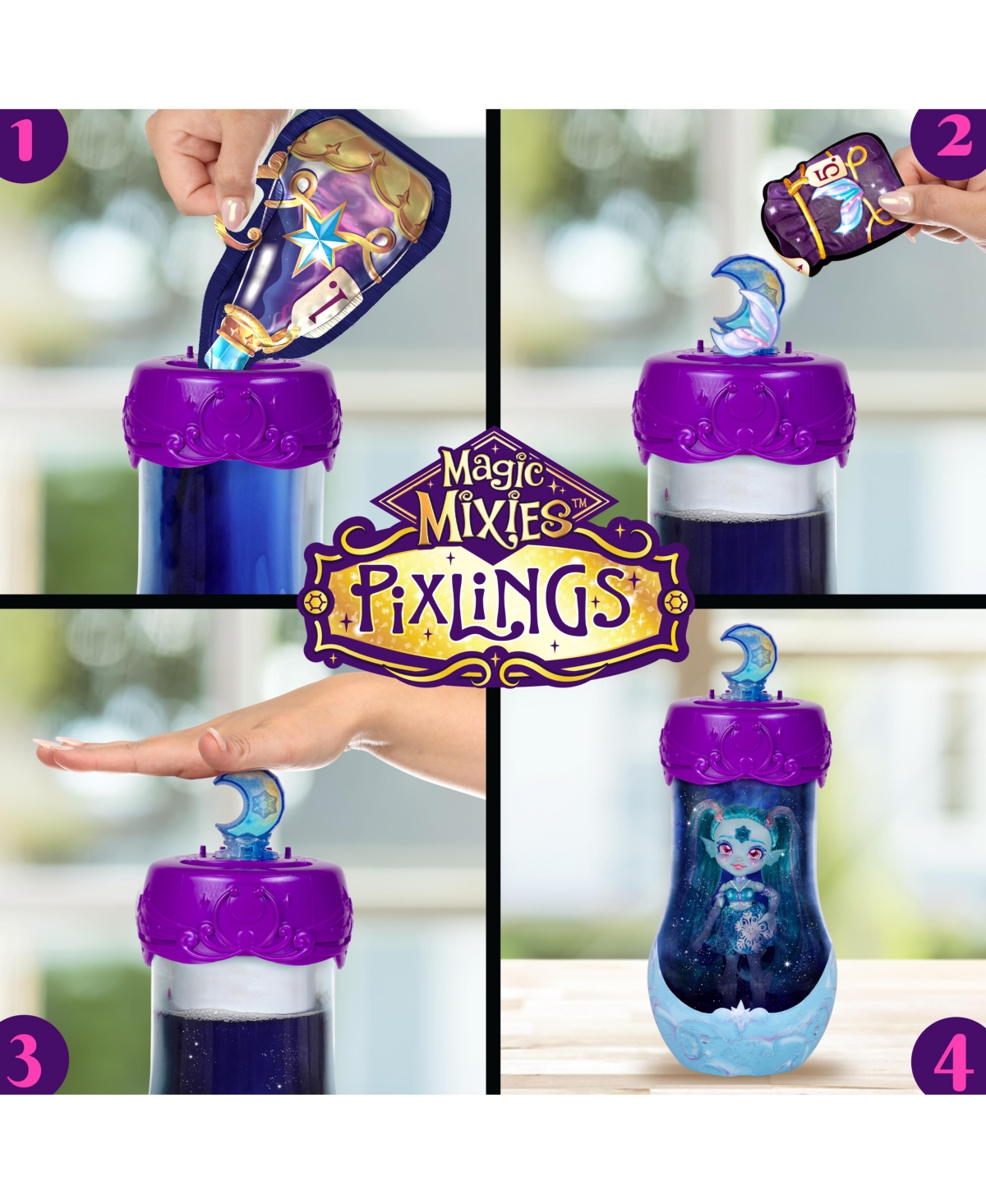Magic Mixies Pixlings Doll Marena In Multi-color