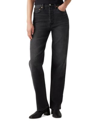 Women's Ribcage High-Rise Straight-Leg Jeans