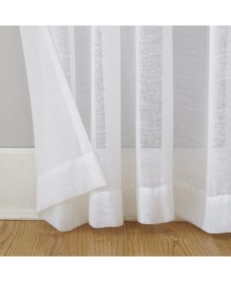 Slub Textured Linen Blend Curtain