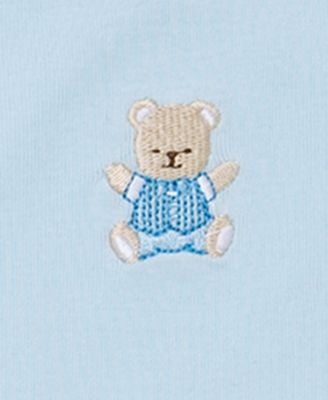 Baby Boys Cute Bear Cotton Bodysuits, Pack of 3