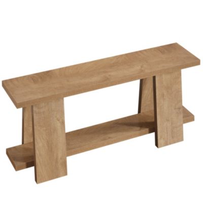 Gold Console Table, 41" Modern Entry Table with White Faux Marble Top, Geometric Metal Base, Narrow Long Sofa Table Behind Couch Accent Table Foyer Table for Entryway, Hallway, Living Room