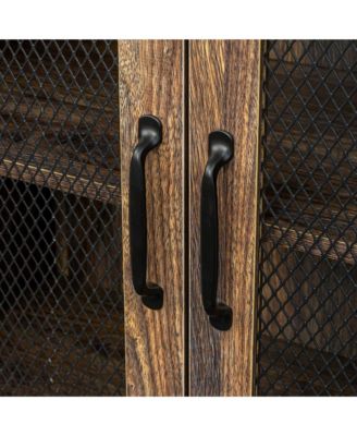 Industrial Farmhouse TV Stand for Living Room & Bedroom