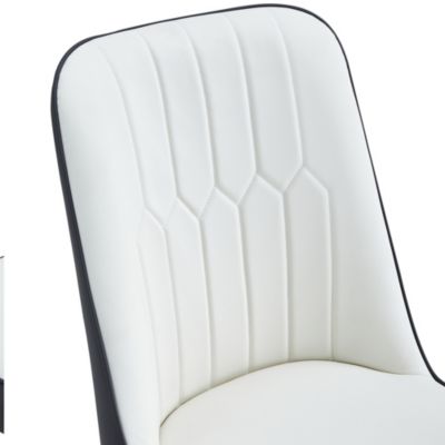 Marble Table and Chair Set: Gold Legs, Plush Chairs