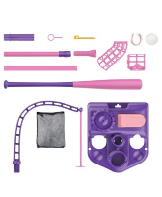 Kids Baseball Tee Set with 6 Balls - Adjustable Height, Fun T-Ball Game for Toddlers