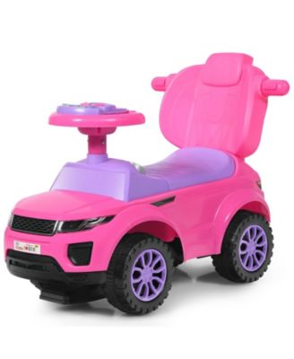 3 In 1 Ride on Push Car Toddler Stroller Sliding Car with Music