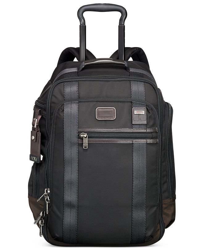 Tumi Alpha Bravo Peterson 21" Rolling Backpack & Reviews Backpacks