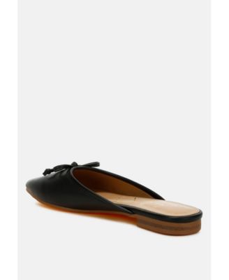 Eras Bow Slip-On Flat Mules