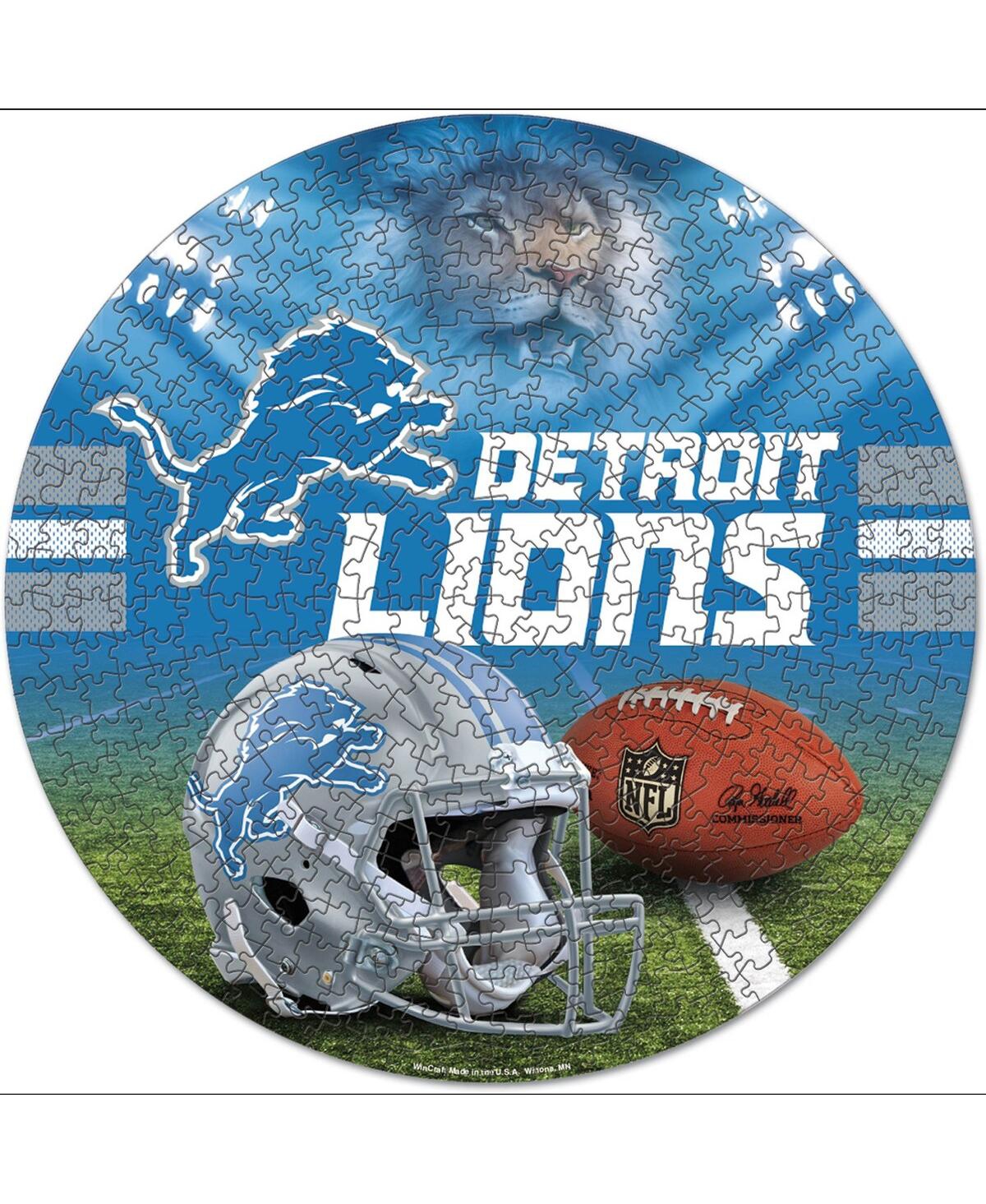 Wincraft Detroit Lions Round 500-piece Puzzle In No Color