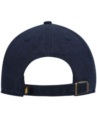 Men's Navy North Carolina A T Aggies Side Back Clean Up Adjustable Hat