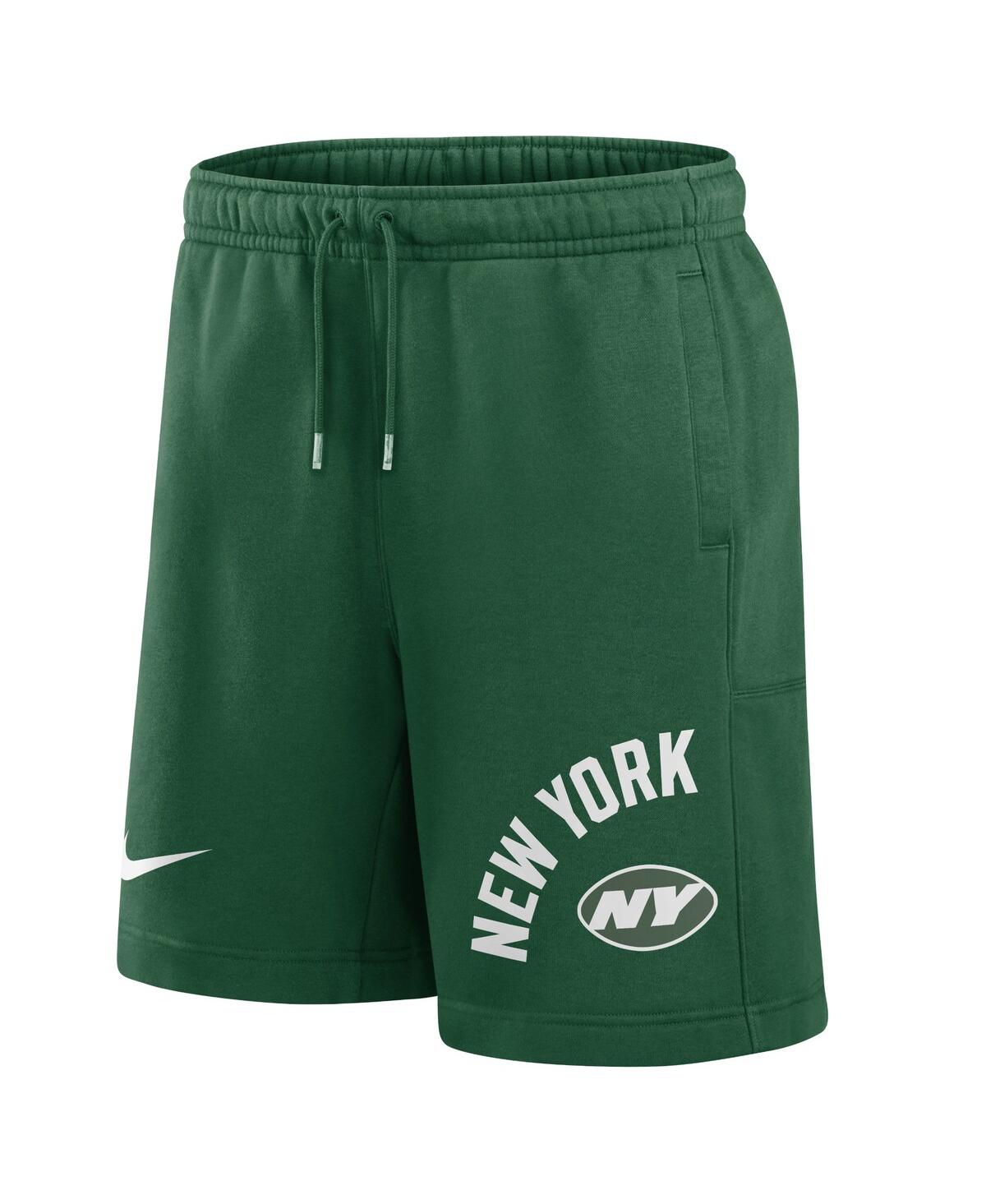 Nike Men's Green New York Jets Arched Kicker Shorts