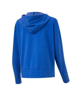 Women's Royal Florida Gators Volley Long Sleeve Hoodie T-Shirt