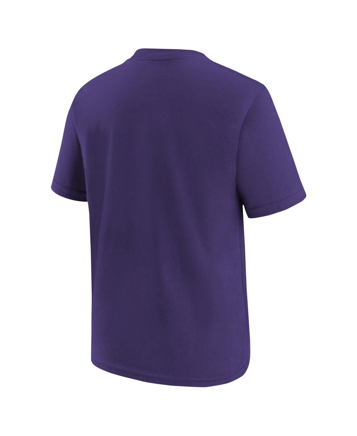 Nike Big Boys and GirlsPhoenix Suns Swoosh T-Shirt - Purple