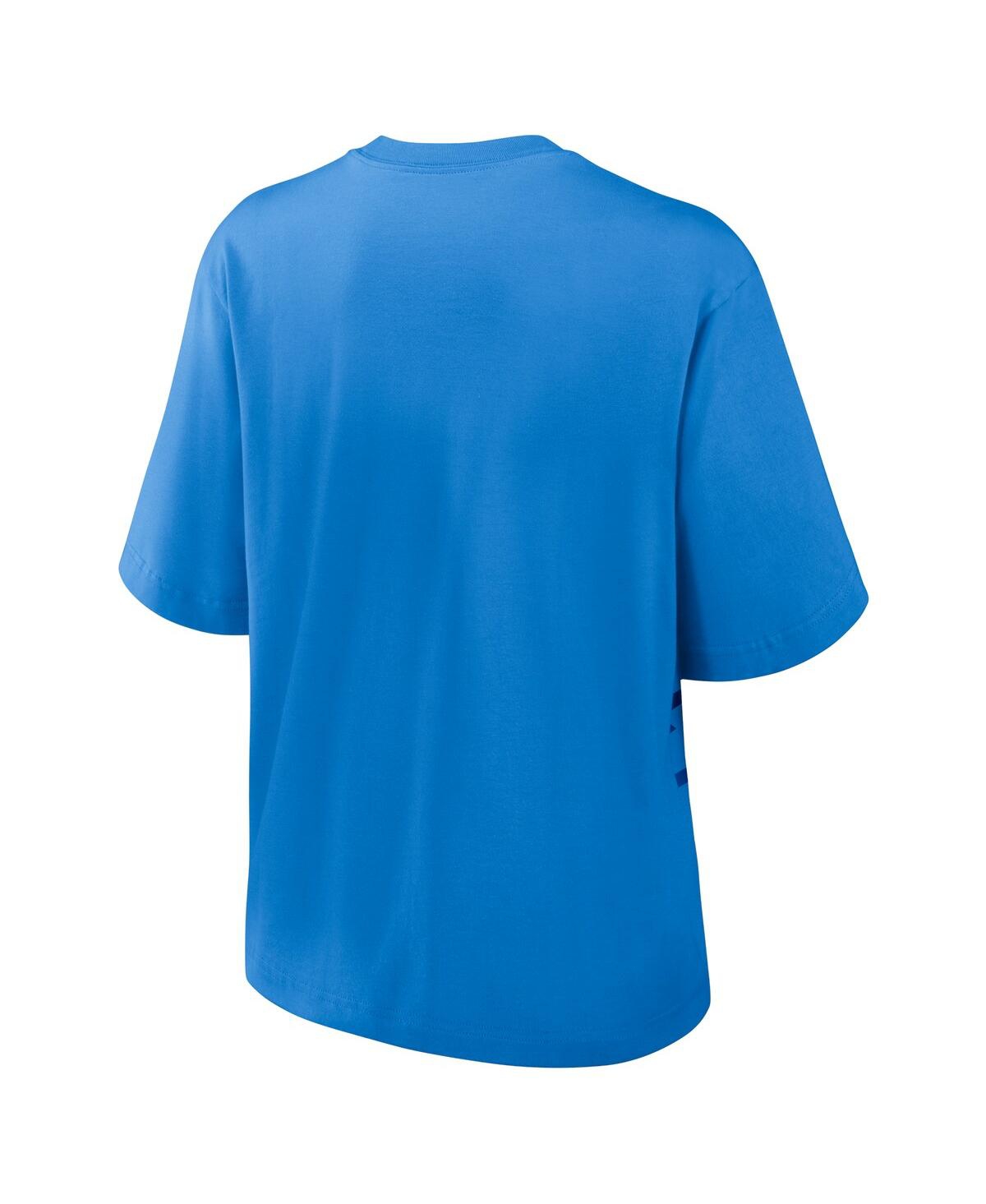Nike Women's Powder Blue Los Angeles Chargers Boxy T-shirt In Powder Blue