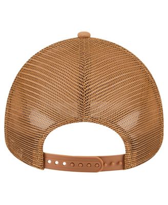 Men's Brown Cincinnati Bengals Color Pack A-Frame Trucker 9FORTY Adjustable Hat