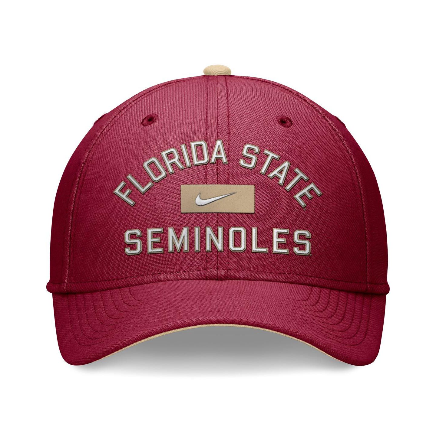 Мужская кепка Nike Garnet Florida State Seminoles Primetime Swoosh Flex Hat — фото 4