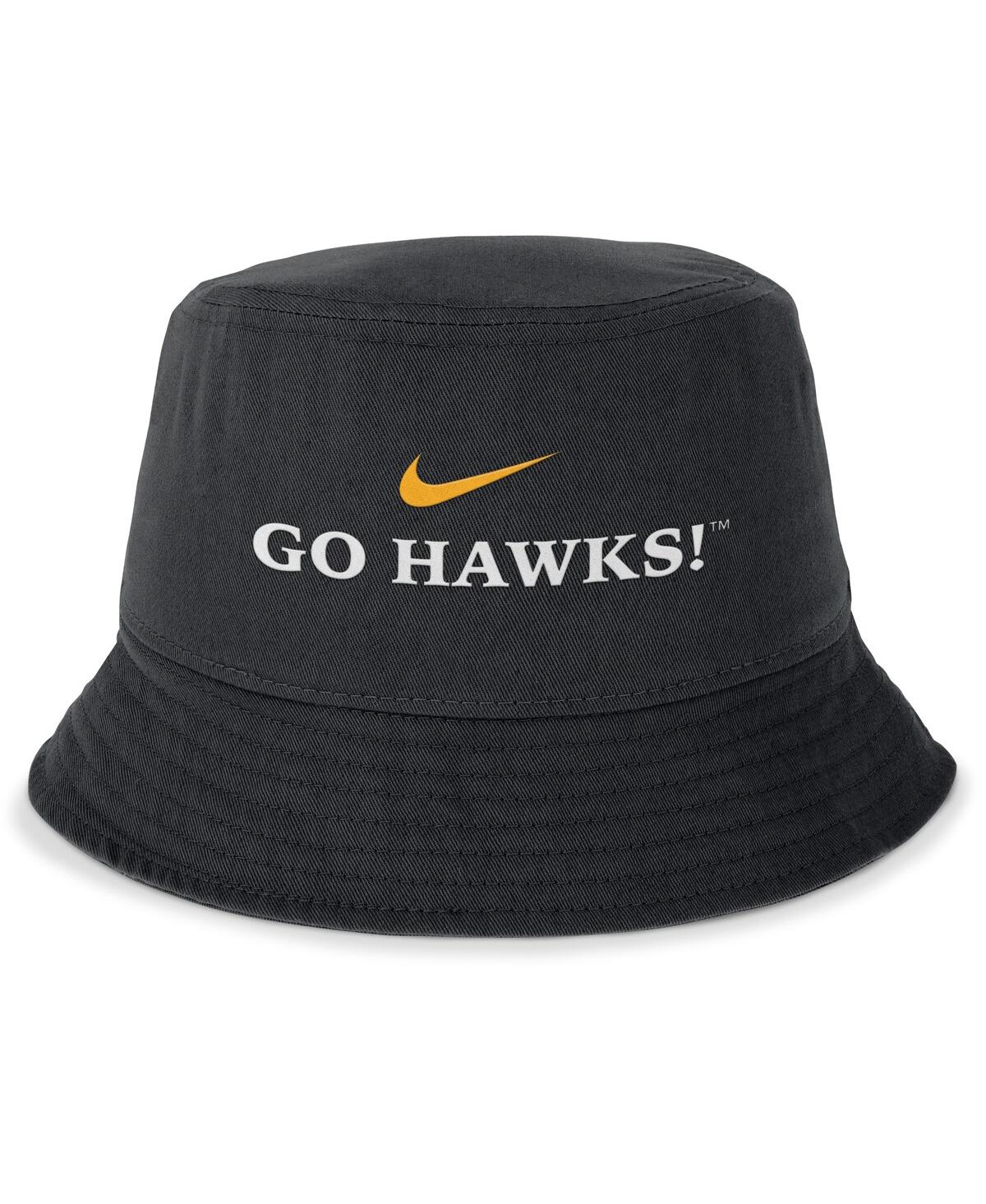 Nike Men's Black Iowa Hawkeyes Local Apex Bucket Hat In Black