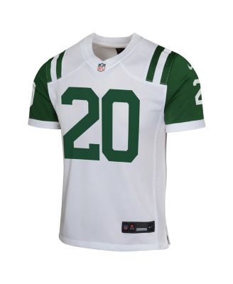 Big Boys and Girls Breece Hall White New York Jets Classic Alternate Game Jersey