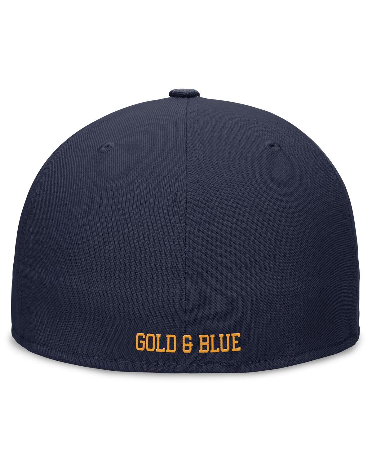 Nike Men's Navy West Virginia Mountaineers Legacy True Fitted Hat In Navy