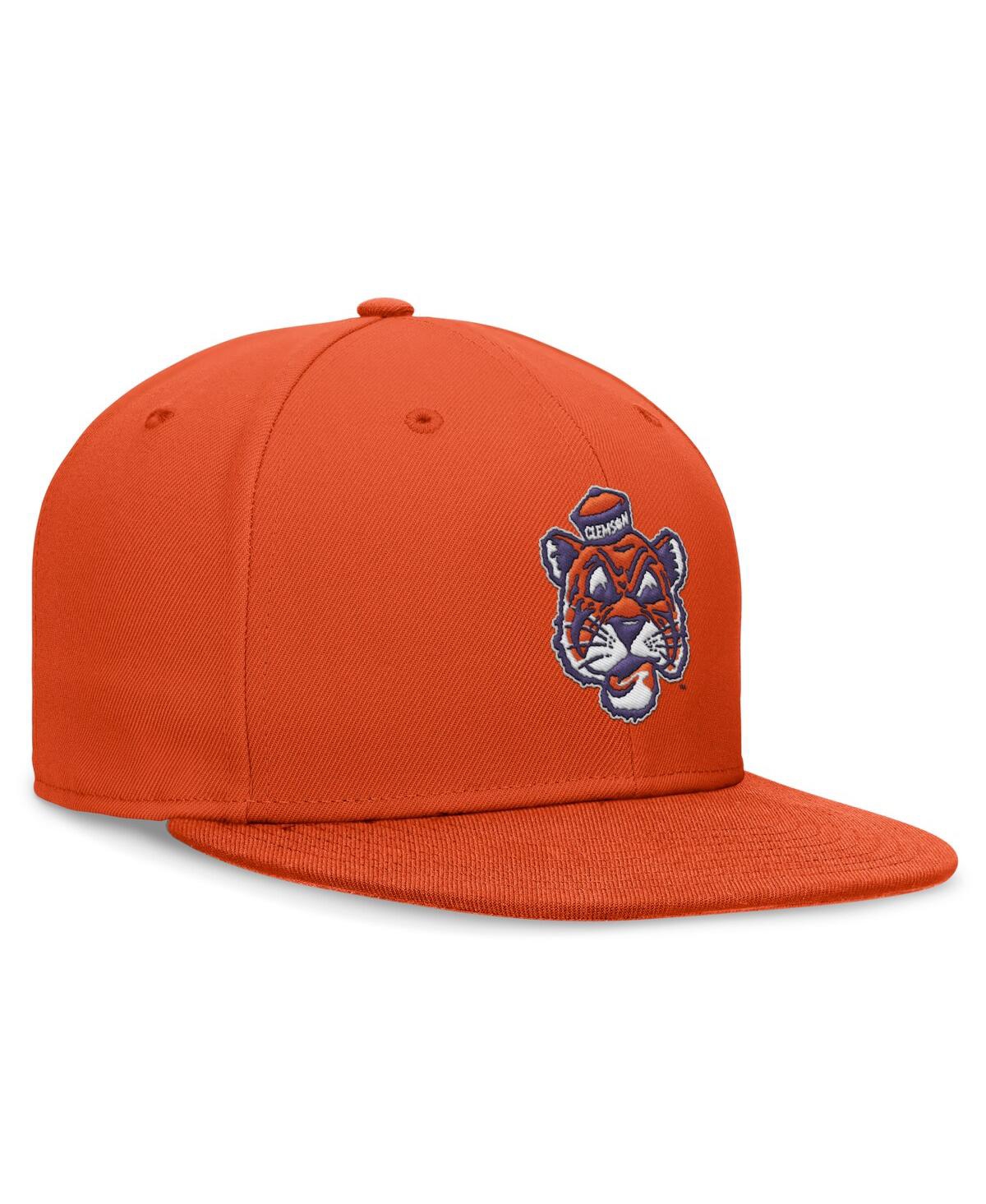 Nike Men'sClemson Tigers Legacy True Fitted Hat - Orange