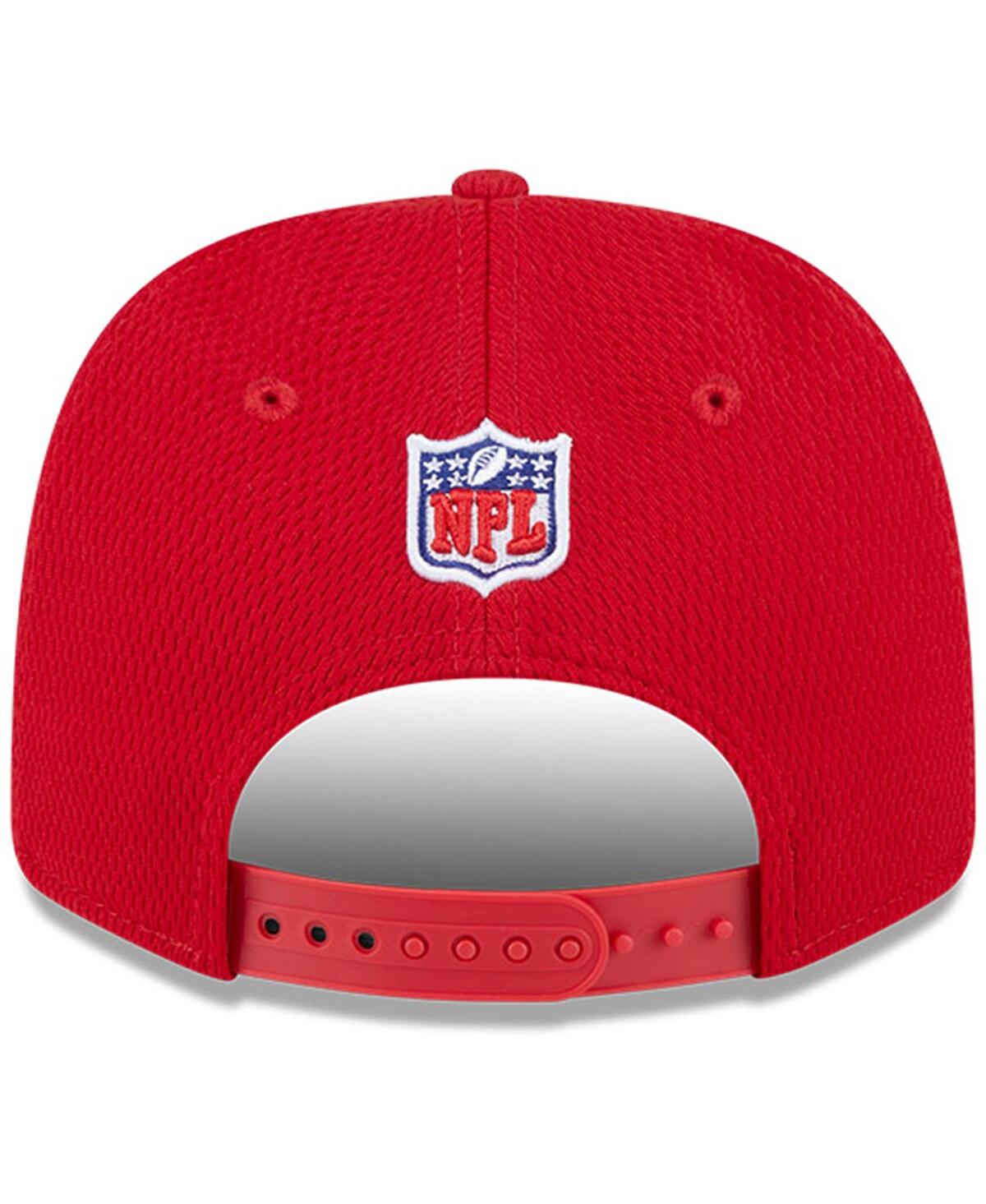 Shop New Era Men's Scarlet San Francisco 49ers 2024 Sideline 9seventy Stretch-snap Hat
