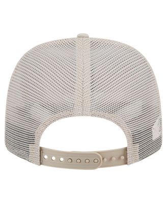 Men's Natural West Virginia Mountaineers Canvas 9SEVENTY Stretch-Snap Hat