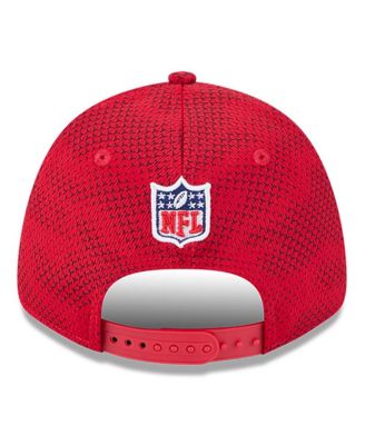 Men's Scarlet San Francisco 49ers 2024 Sideline 9FORTY Stretch-Snap Hat