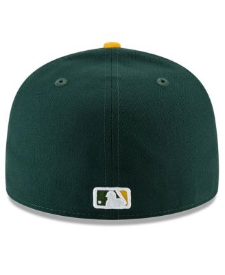 Men's Green/Gold Oakland Athletics National Baseball Hall of Fame 59FIFTY Fitted Hat