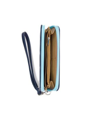 Women's Tampa Bay Rays Zip-Around Wristlet Wallet