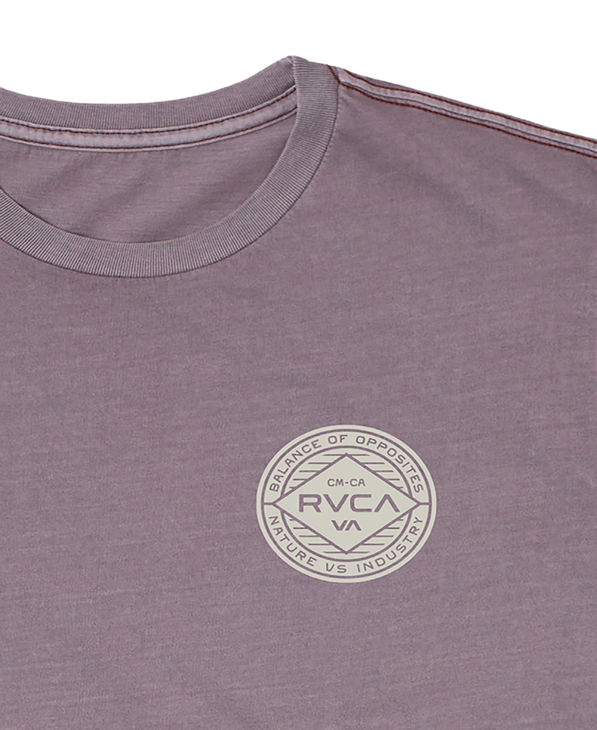 Rvca Men's Wordmark Short Sleeve T-shirt