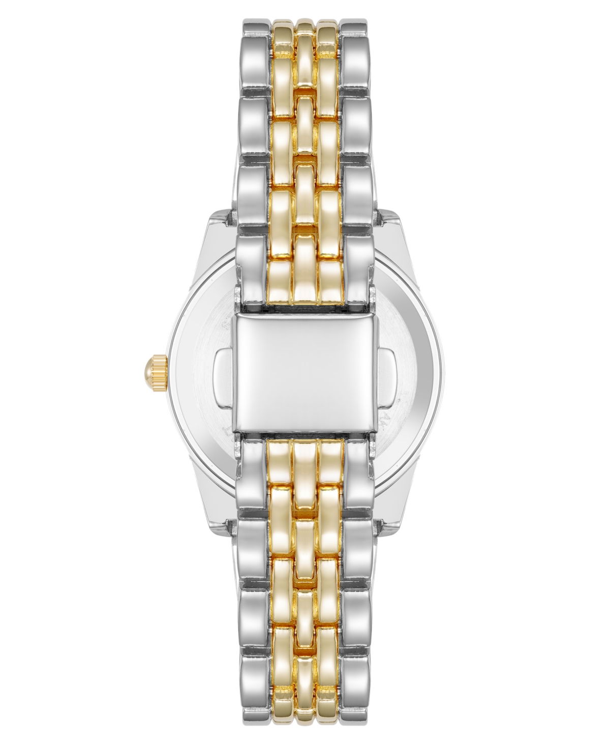Anne Klein Women's Quartz Casual Coin Edge Two-tone Alloy Metal Watch, 26mm In Two Tone