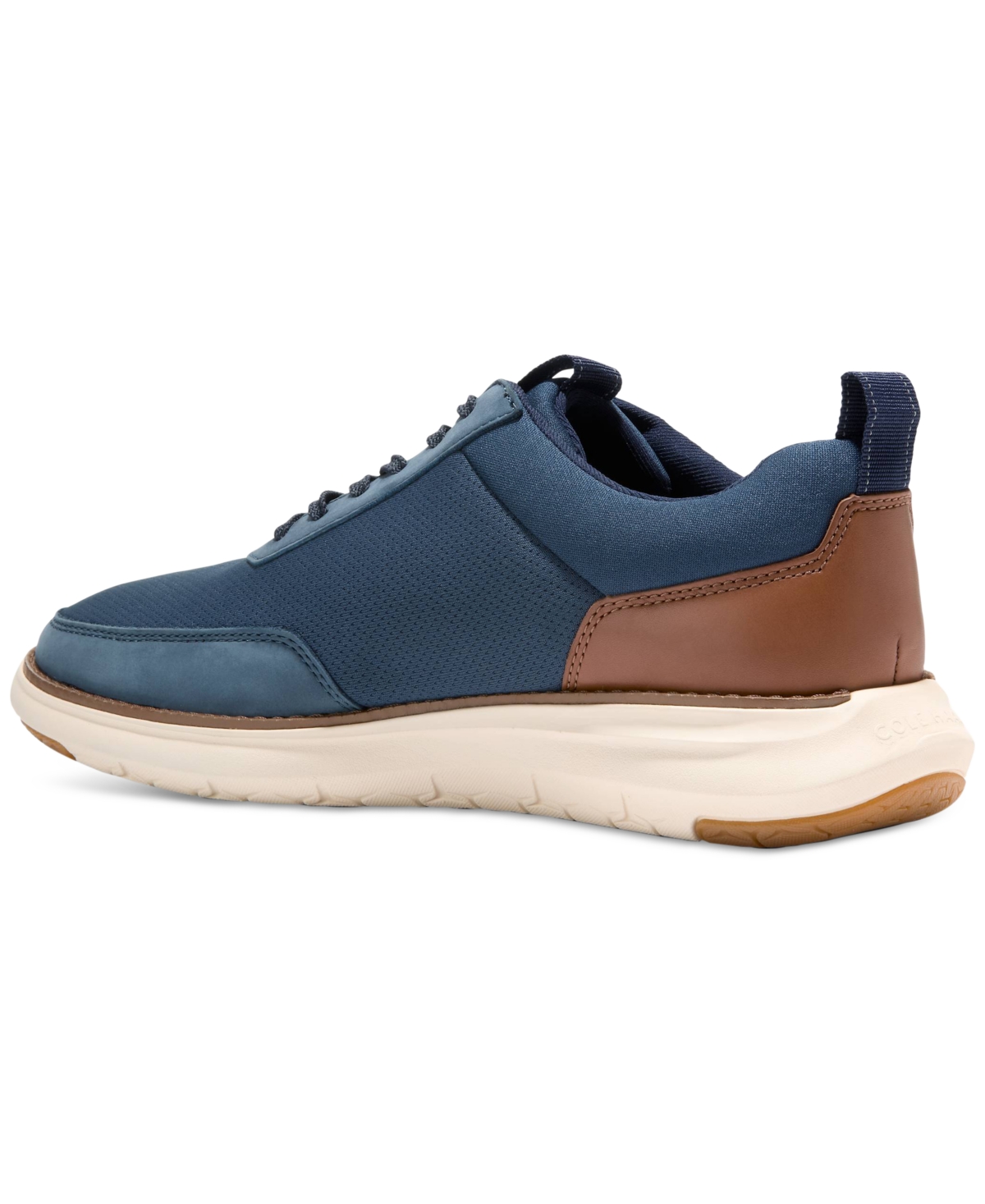 Cole Haan Men's Grand Remix Sneakers - Navy-British Tan