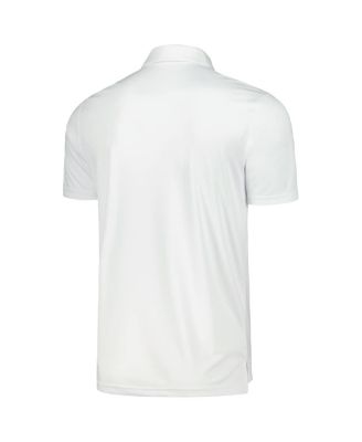 Men's White NHL 2023 Hockey Fights Cancer Core Logo Polo