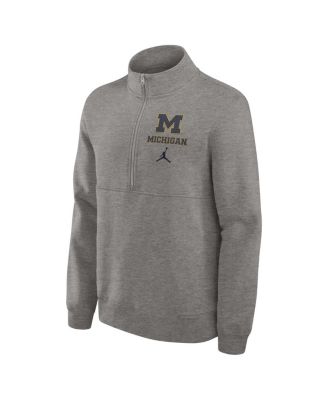 Men's Michigan Wolverines Primetime Club Half-Zip Sweatshirt