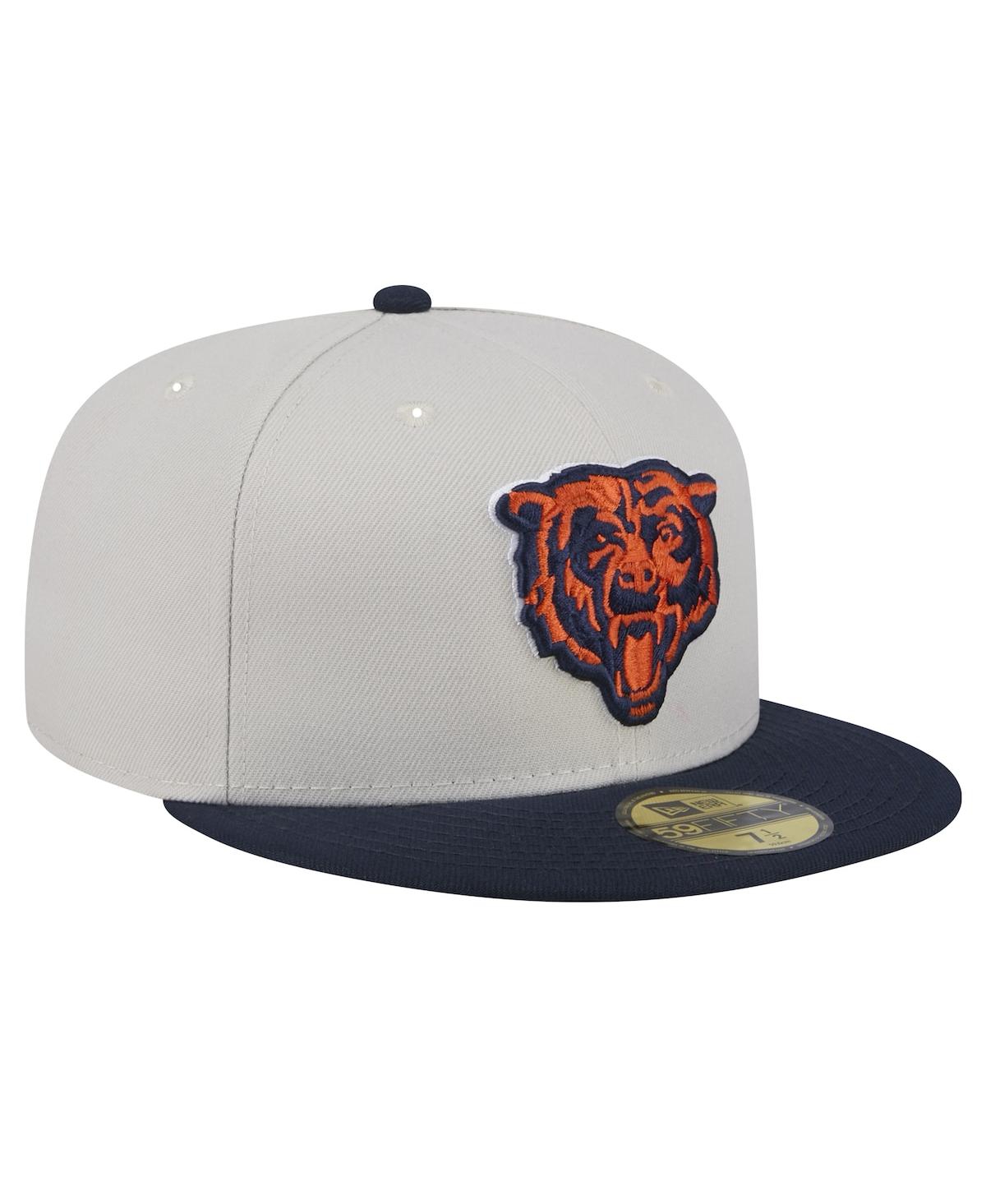 New Era Men's Chicago Bears Stoney 59FIFTY Fitted Hat - Navy
