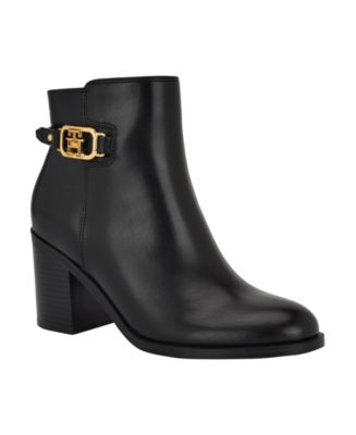 Macy's tommy hilfiger booties best sale