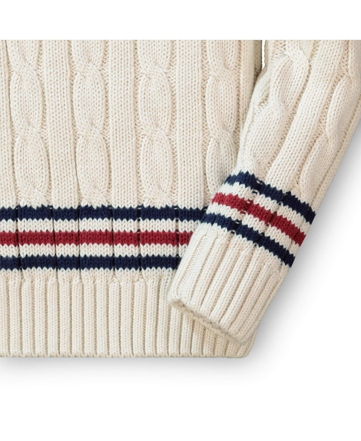 Hope & Henry Boys Organic Tennis Sweater