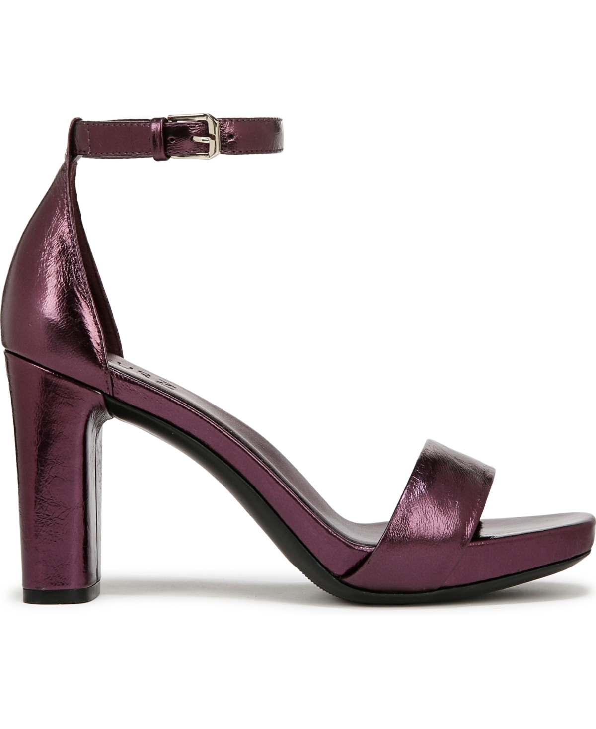 Naturalizer Joy Square Toe Ankle Strap Dress Sandals