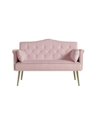 Pink 2 Seater Sofa
