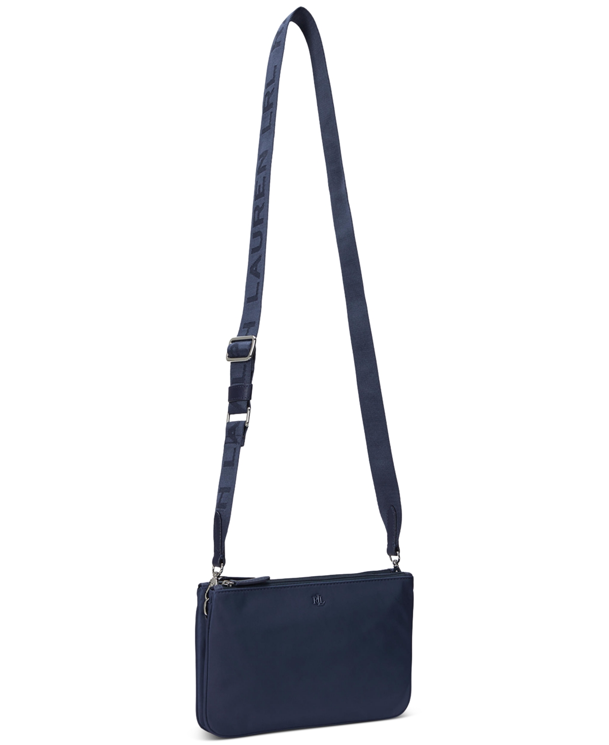 Lauren Ralph Lauren Landyn Small Nylon Crossbody Bag -nvy