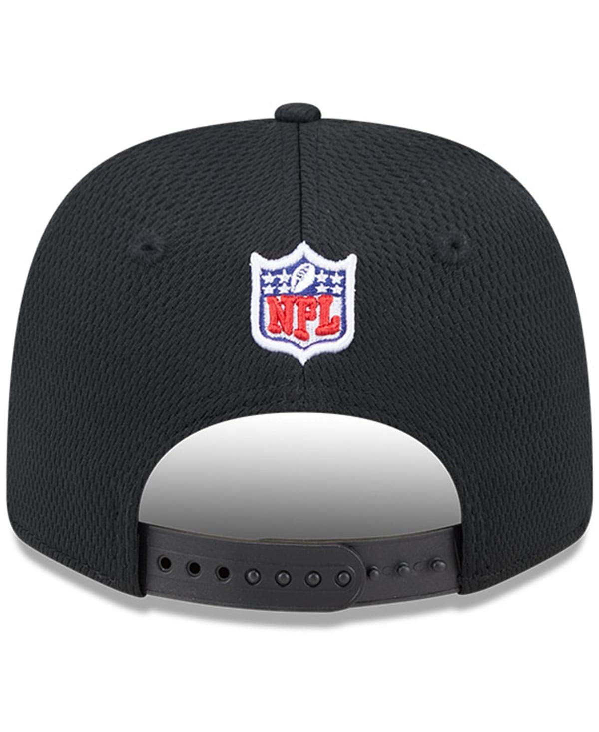 New Era Men'sLas Vegas Raiders 2024 Sideline 9SEVENTY Stretch-Snap Hat - Black