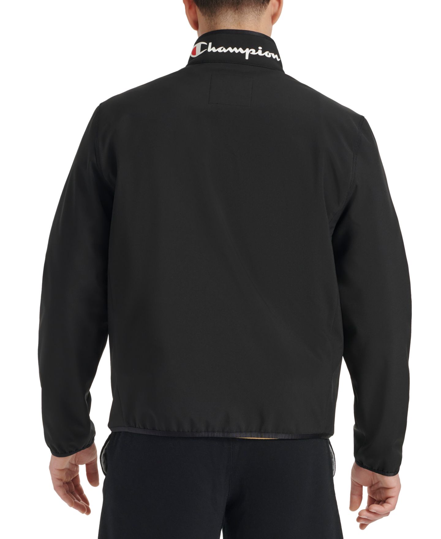 Мужская куртка Champion Lightweight Sport Shell, цвет: Чёрный — фото 5