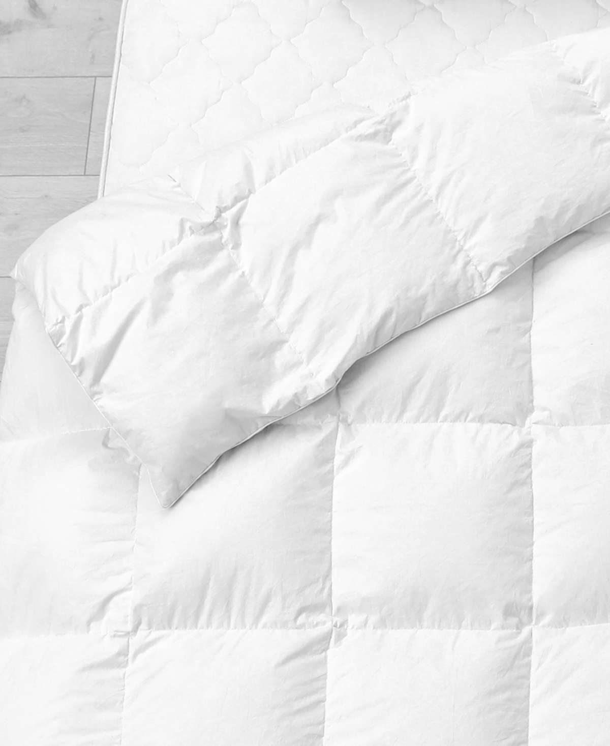 Melange Cloud Down Alternative Comforter, Full/queen In White