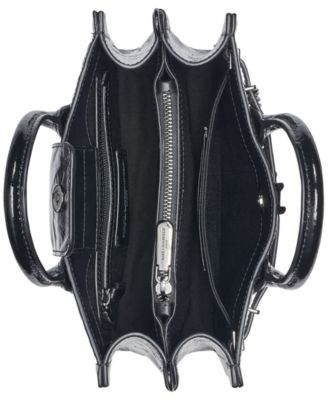 Cerise Leather Crossbody 