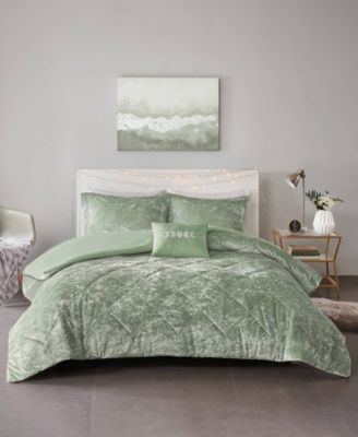 Felicia Velvet 4-Pc. Duvet Cover Set, King/California King