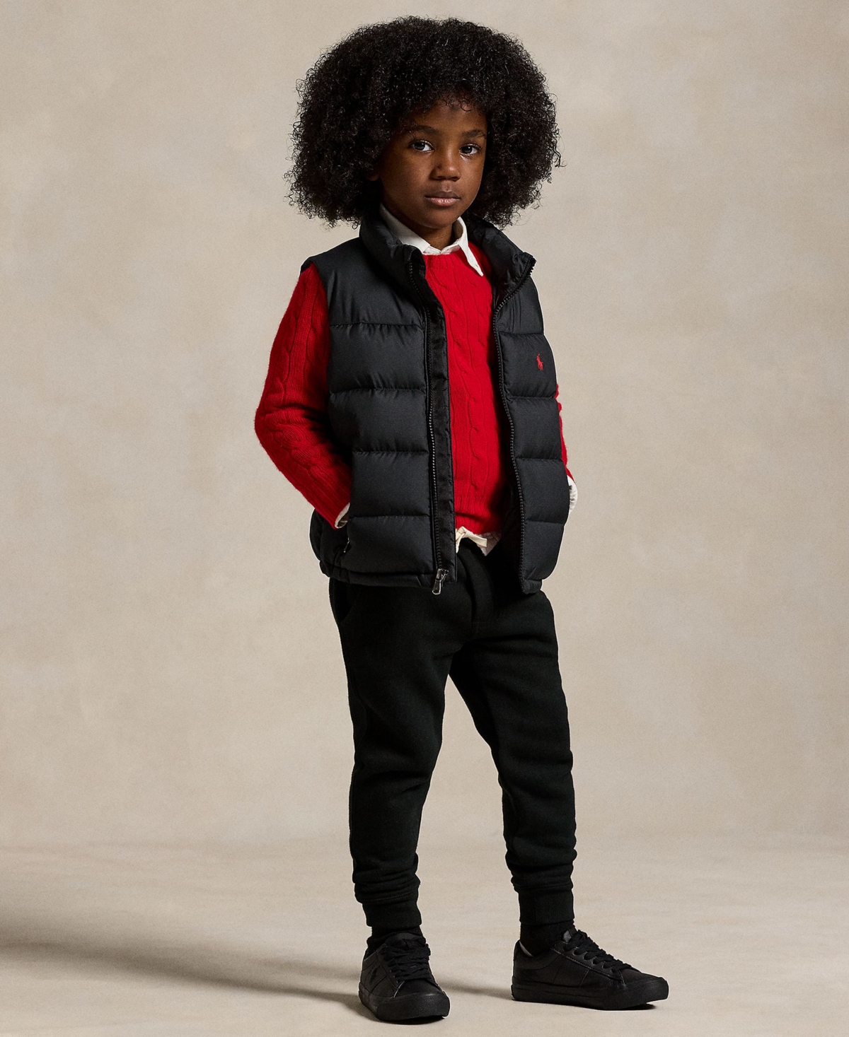 Polo Ralph Lauren Toddler and Little Boys Ripstop Down Vest Jacket